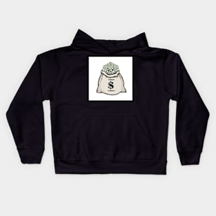 Money Bag Kids Hoodie